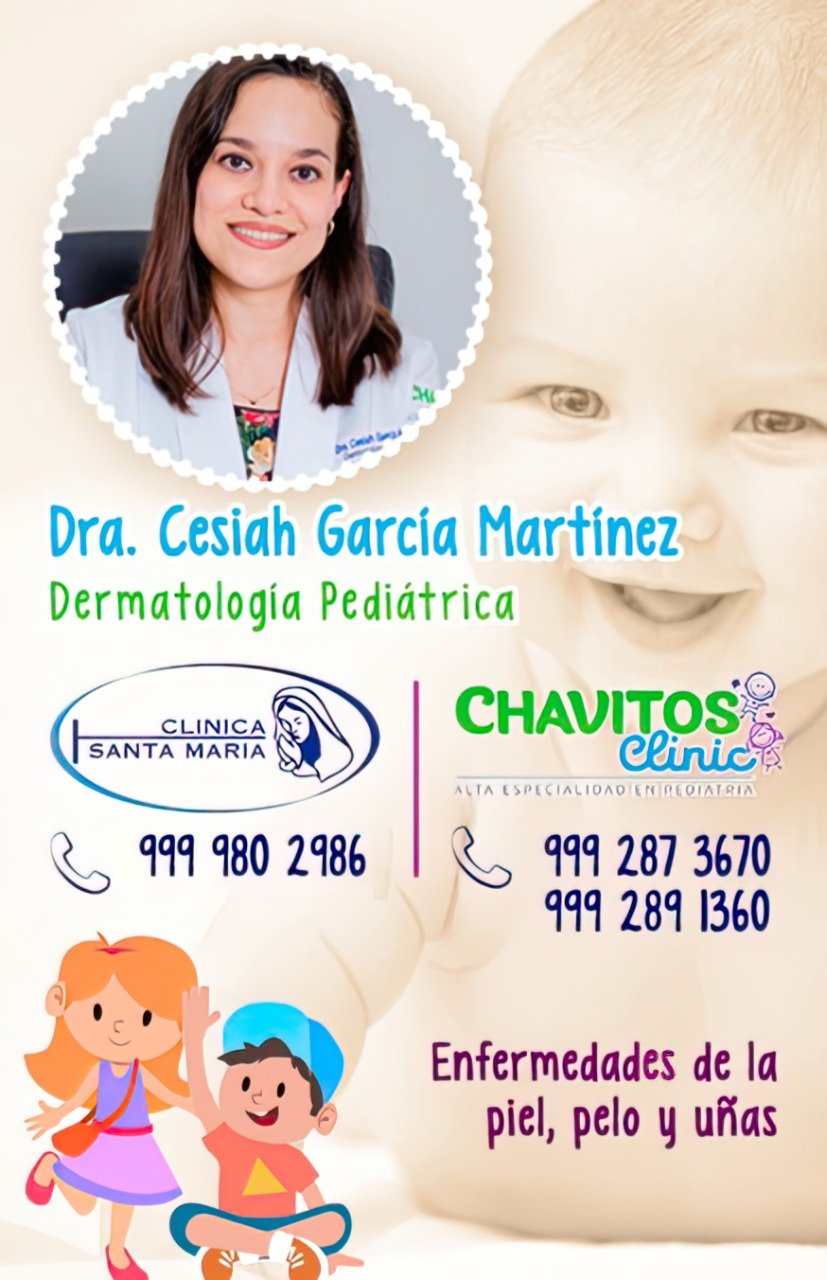 Expertos Dermátologos Pediatras en Mérida